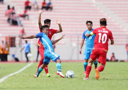 Trực tiếp Myanmar vs Singapore: Chiến thắng thuyết phục (Sea Games 29)