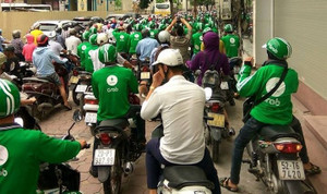 Vì sao tài xế Grabbike rủ nhau đình công, đồng loạt tắt ứng dụng?
