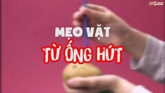 Hàng loạt mẹo vặt hữu ích không ngờ từ ống hút