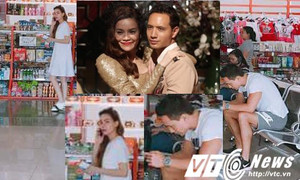 Hồ Ngọc Hà lộ ảnh bay cùng Kim Lý và Subeo, khó lòng chối cãi tin đồn hẹn hò