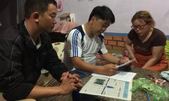 Bắt 'tú bà' môi giới bán dâm tại cà phê vườn