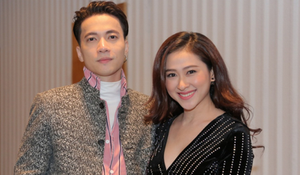 'Người tình tin đồn' Thuý Vinh trễ nải, khoe vẻ sexy bên S.T 365