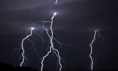 Người đàn ông bị sét đánh cháy đen ở Bình Thuận