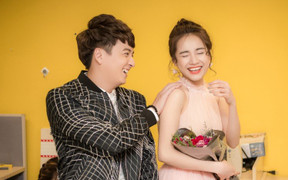 Vắng Trường Giang, Nhã Phương nhí nhảnh bên Ngô Kiến Huy