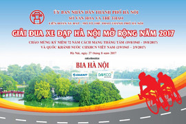 Bia Hà Nội đồng hành cùng Giải đua xe đạp Hà Nội mở rộng 2017