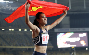 Tân nữ hoàng điền kinh Việt Nam: Mục tiêu của tôi là top 3 châu lục