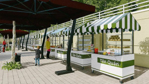 Chính thức khai trương phố hàng rong đầu tiên tại quận 1, TPHCM