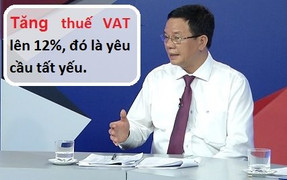 Tăng thuế VAT lên 12%: Bộ Tài chính nói để 'phù hợp thông lệ quốc tế'