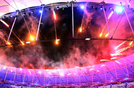 Trực tiếp lễ bế mạc SEA Games 29: Rực rỡ pháo hoa nói lời tạm biệt!