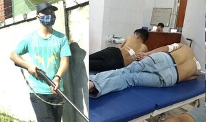 Nguyên nhân nhóm côn đồ bịt mặt nã súng vào xe taxi ở Thanh Hóa