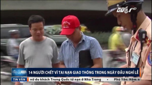 Giật mình số người chết vì tai nạn giao thông ngày đầu nghỉ lễ