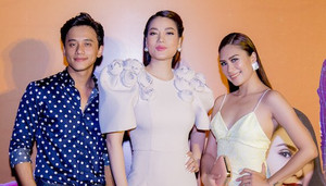 Trương Ngọc Ánh tổ chức tiệc mừng đăng quang cho 'đàn em'