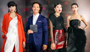 Kim Lý hội ngộ Thanh Hằng và dàn người mẫu Vietnam's Next Top Model