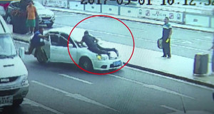 Tài xế né chốt, hất CSGT lên nắp capo rồi bỏ chạy 2km