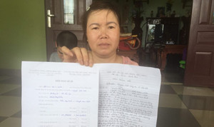 Con dâu trưởng văn phòng công chứng nhận hơn 167 triệu đồng làm dịch vụ rồi bỏ trốn