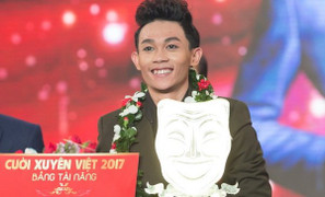 Diễn đến mức kiệt sức, bản sao Hoài Linh đăng quang Quán quân 'Cười xuyên Việt 2017'