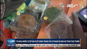 TP.HCM: Kiểm tra đột xuất, phát hiện nhiều xưởng bánh trung thu bẩn