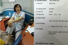 Trần tình của bác sĩ gác chân lên ghế đối thoại người nhà bệnh nhân