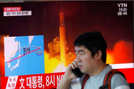 Video: Triều Tiên bắn tên lửa, Nhật Bản báo động sơ tán dân