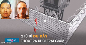 Mô phỏng hành trình hai tử tù khoét tường, đu dây, đào tẩu khỏi phòng biệt giam