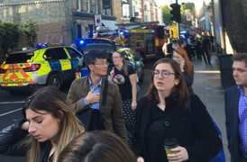 Nổ lớn tại ga tàu điện ngầm London, nhiều người bị thương