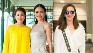 Mâu Thuỷ khoe vẻ sexy, hội ngộ Phan Linh VNTM 2013