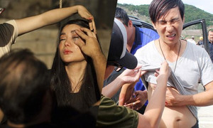 Trương Ngọc Ánh, Lý Hải chấn thương nghiêm trọng trên phim trường