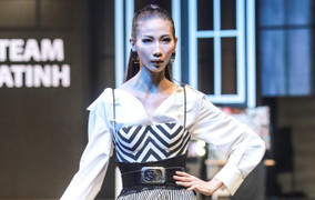 Sau ồn ào với thân hình 'siêu gầy', Cao Ngân tái xuất trên sàn diễn thời trang