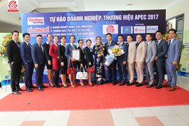 Việt Hưng Phát được vinh danh 'Top 10 Thương hiệu tiêu biểu APEC- 2017'