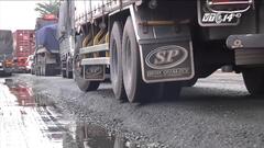 TP.HCM: Thi công ẩu, quốc lộ 1 xập xệ, vá chằng vá đụp
