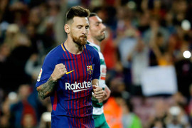 Video Barca vs Eibar: Messi ghi 4 bàn, Barca hủy diệt đối thủ