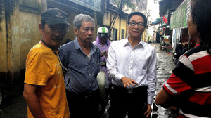 Phó Thủ tướng Vũ Đức Đam bất ngờ thị sát Hãng phim truyện Việt Nam