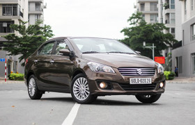 Suzuki Ciaz rẻ hơn 100 triệu đồng, cuộc chiến 'tam mã' phân khúc sedan hạng B