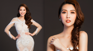 Hoa hậu Tường Linh diện váy xuyên thấu khoe trọn ba vòng sexy