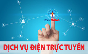 EVN HANOI cung cấp Dịch vụ điện trực tuyến