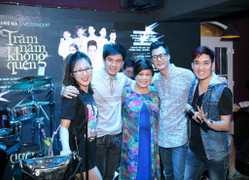 Đan Trường, Quang Dũng đội mưa đến tập hát cùng Quang Hà