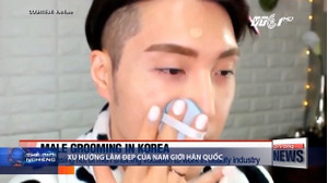 Tròn mắt xem 'đấng mày râu' Hàn Quốc làm đẹp