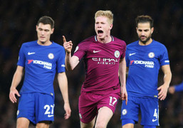 Man City hạ Chelsea, lấy lại ngôi đầu từ tay MU