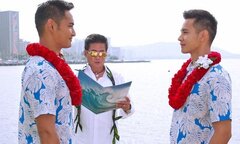 Hồ Vĩnh Khoa tổ chức lễ kết hôn đồng giới với người yêu