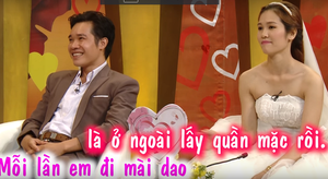 Vợ chồng son: Chồng ngoại tình, vợ mài dao dọa 'sẽ cắt'