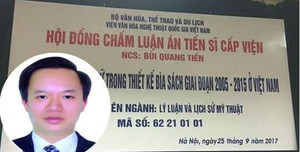 Luận án Tiến sĩ về bìa sách 'gây bão mạng': Viện Văn hóa Nghệ thuật Quốc gia Việt Nam nói gì?