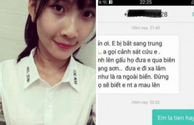 Nghi bị lừa lên xe đưa đi nước ngoài, thiếu nữ 18 tuổi nhắn tin cầu cứu