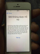 iPhone lock không nhận SIM ghép, nguy cơ biến thành 'cục gạch'