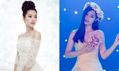 Đặng Thu Thảo - Đông Nhi chưa lên xe hoa đã khiến nhiều người mê mẩn khi diện váy cưới