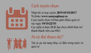 Làm cách nào để trở thành nhạc công của dàn giao hưởng Sun Symphony Orchestra?