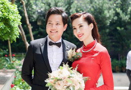 TRỰC TIẾP đám cưới Đặng Thu Thảo: Cô dâu rạng rỡ bên chú rể thiếu gia