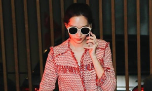 Hoa hậu Đặng Thu Thảo đã xuất hiện tại địa điểm tổ chức tiệc cưới