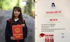 Thủ khoa ĐH Sư phạm Hà Nội 2: 'Hiện em đang ở nhà chăn lợn'
