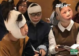 Video: Bi hài 3 phụ nữ sang Hàn Quốc phẫu thuật mặt sưng phù bị hải quan giữ lại