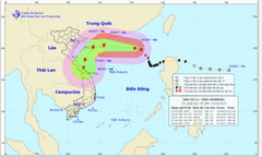Cập nhật tin bão số 11 trên Biển Đông